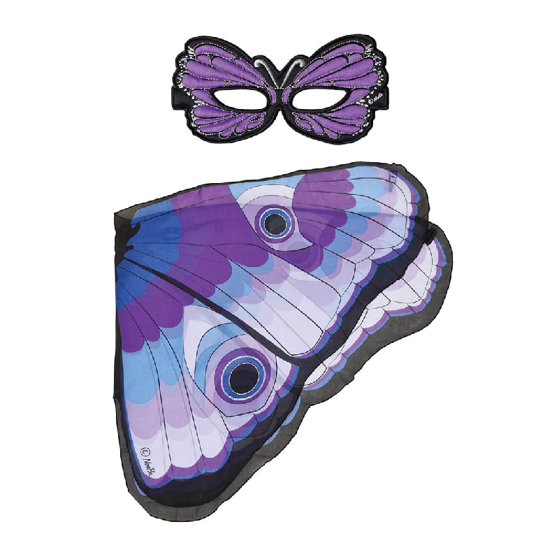 Mask + Wings : Purple Butterfly – KIDOODLE