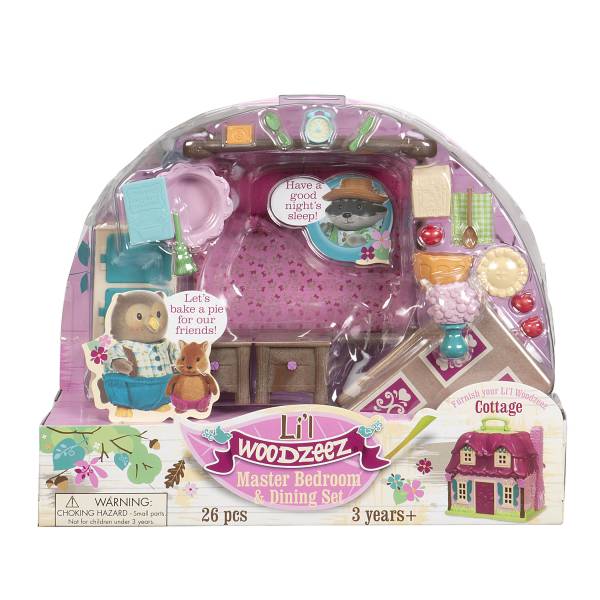 Li'l Woodzeez Master Bedroom & Dining Set - Image 3