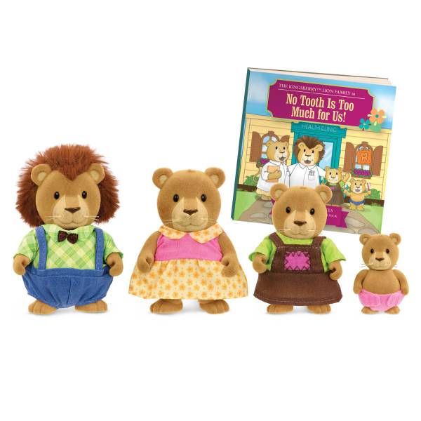 Li'l Woodzeez Lion Family - Image 3