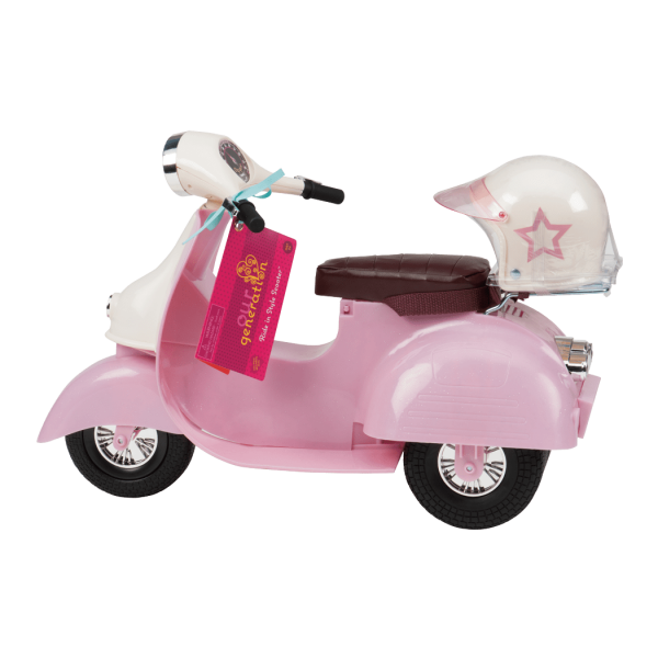 Ride in Style Scooter – Pink and Ivory - Image 3