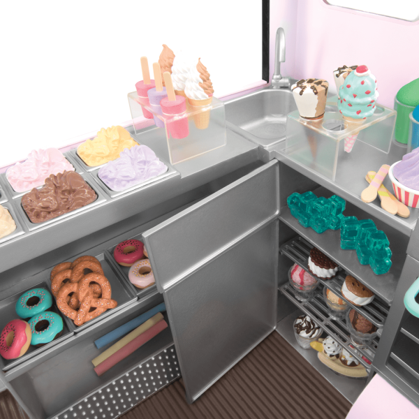 Sweet Stop Ice Cream Truck - Pink - Image 4