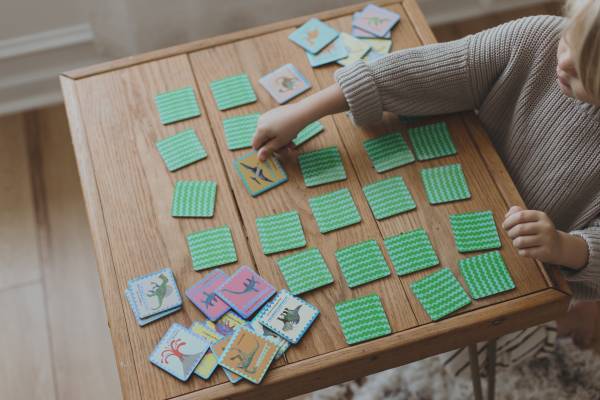 eeboo Shiny Dinosaur Memory and Matching Game - Image 4