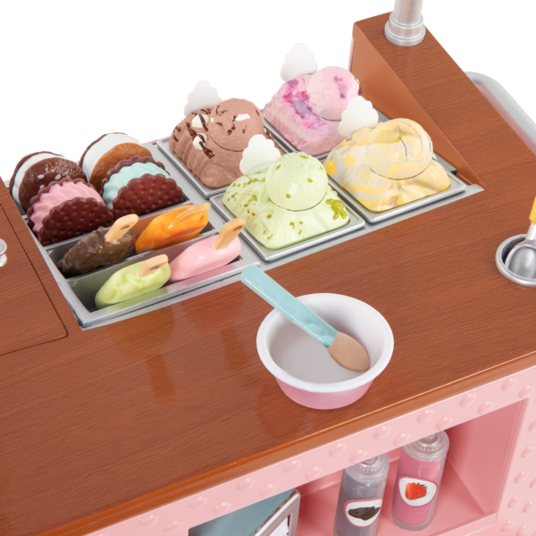 Two Scoops Ice Cream Cart - Image 4