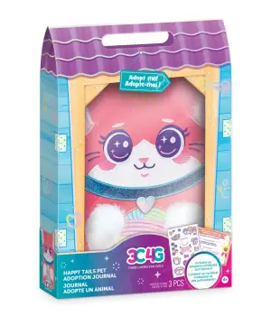 Happy Tails Pet Adoption Journal - cat