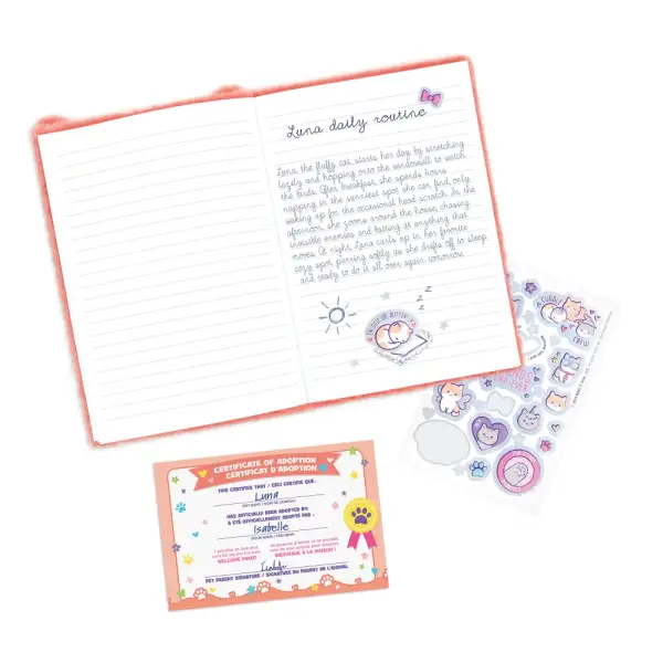 Happy Tails Pet Adoption Journal - cat - Image 3