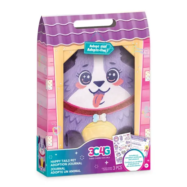 Happy Tails Pet Adoption Journal  - dog