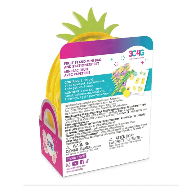 Fruit Stand Mini Bag and Stationery Set - Image 11