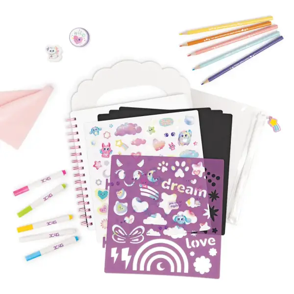 Imagination Land Travel Chalkboard Art Set - Image 3