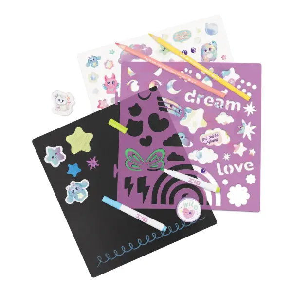 Imagination Land Travel Chalkboard Art Set - Image 2