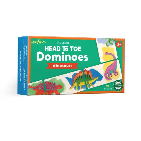 Dinosaur Head-to-Toe Dominoes