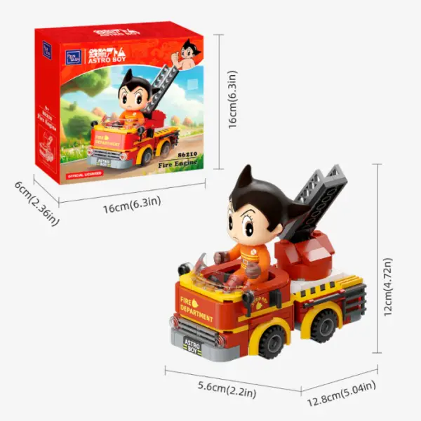 Pantasy Astro Boy Fantastic Car Series - Fire Engine - Image 3