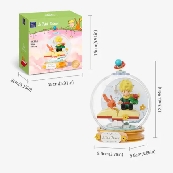 Pantasy Le Petit Prince Crystal Ball Series - Book Soaring - Image 3