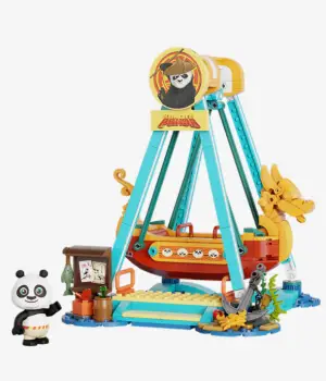 Pantasy Kung Fu Panda Adventure Park - Pirate ship ride