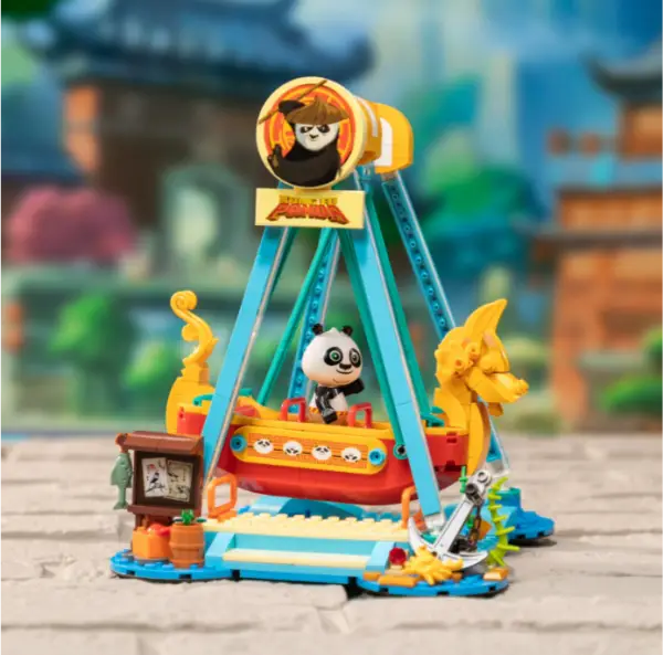 Pantasy Kung Fu Panda Adventure Park - Pirate ship ride - Image 2