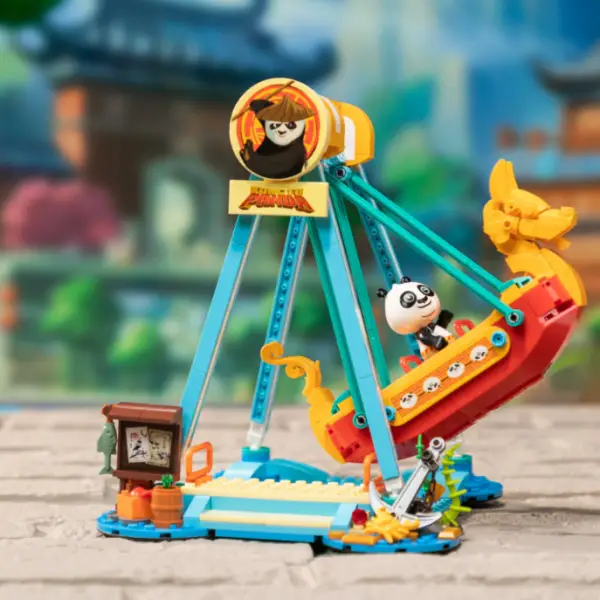Pantasy Kung Fu Panda Adventure Park - Pirate ship ride - Image 3