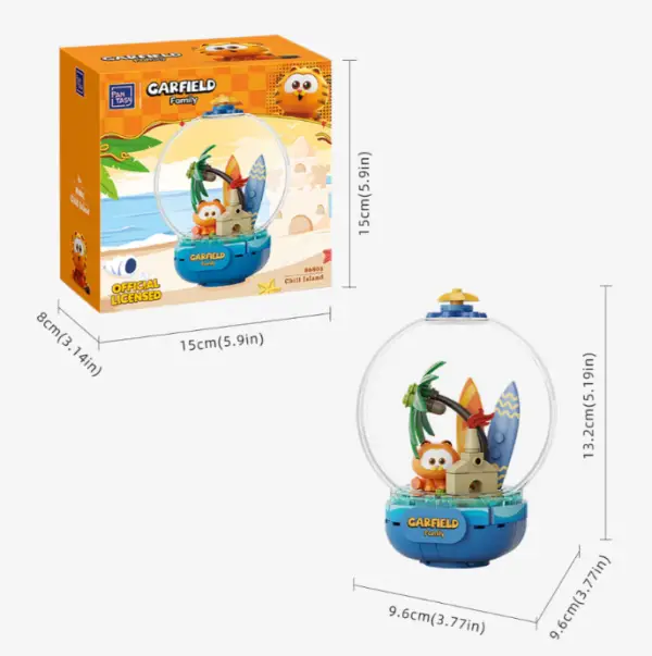 Pantasy Garfield Crystal Ball Series - Chill Island - Image 3