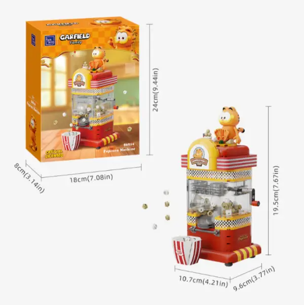 Pantasy Garfield Fantastic Machines Series - Popcorn Machine - Image 3