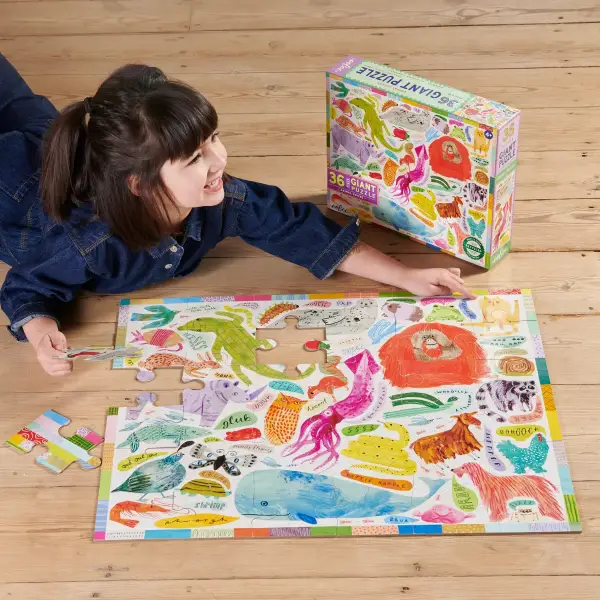 Animal Voices 36 Pc Giant Puzzle - Image 4