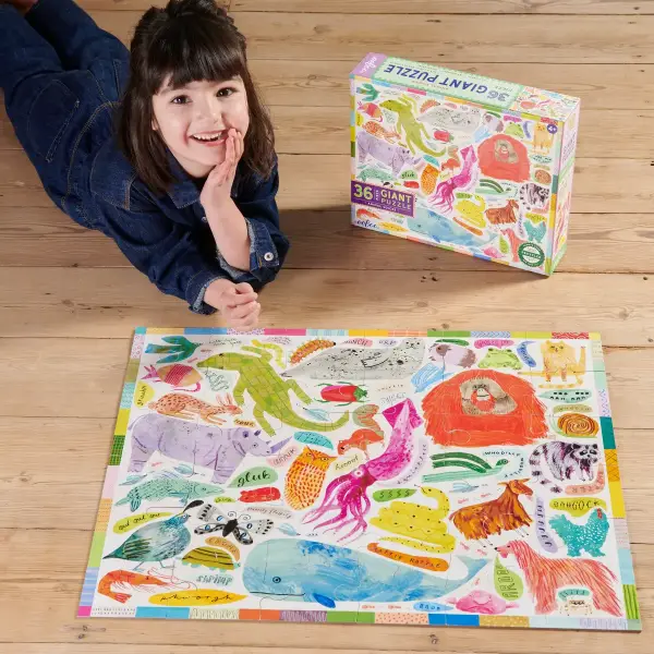 Animal Voices 36 Pc Giant Puzzle - Image 5