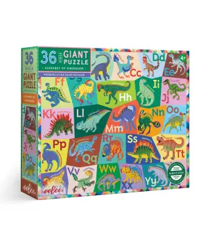 Alphabet of Dinosaurs 36 Pc Giant Puzzle