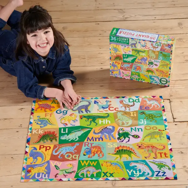 Alphabet of Dinosaurs 36 Pc Giant Puzzle - Image 5