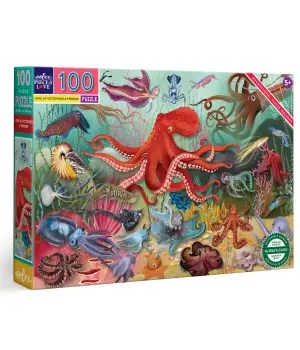 Love of Octopuses & Friends 100 Pc Puzzle