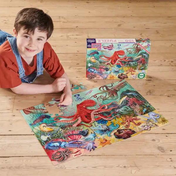 Love of Octopuses & Friends 100 Pc Puzzle - Image 4