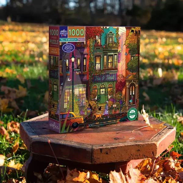 Fall in Brooklyn 1000 Sq Puzzle - Image 4