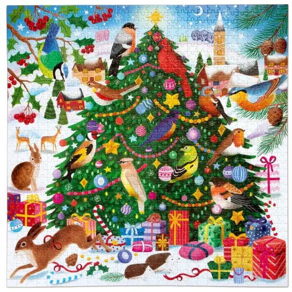 Christmas Songbirds 1000 Pc Sq Puzzle - Image 3