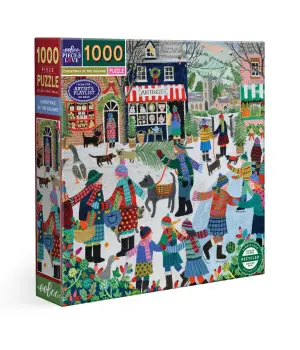 Christmas in the Square 1000 Pc Sq Puzzle