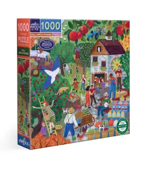 Fall Apple Picking 1000 Pc Sq Puzzle