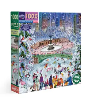 New York City Skaters 1000 Pc Sq Puzzle