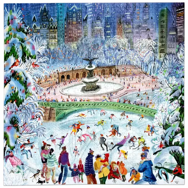New York City Skaters 1000 Pc Sq Puzzle - Image 3