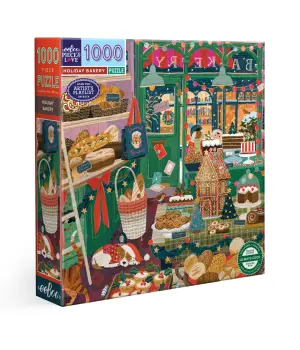 Holiday Bakery 1000 Pc Sq Puzzle