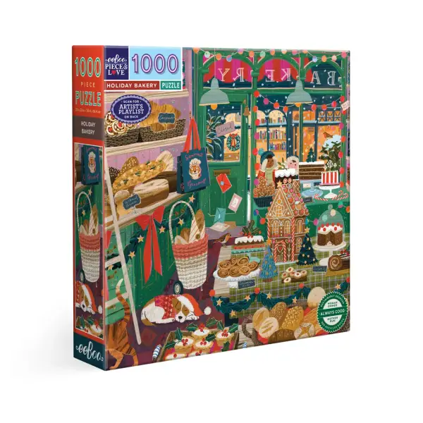 Holiday Bakery 1000 Pc Sq Puzzle