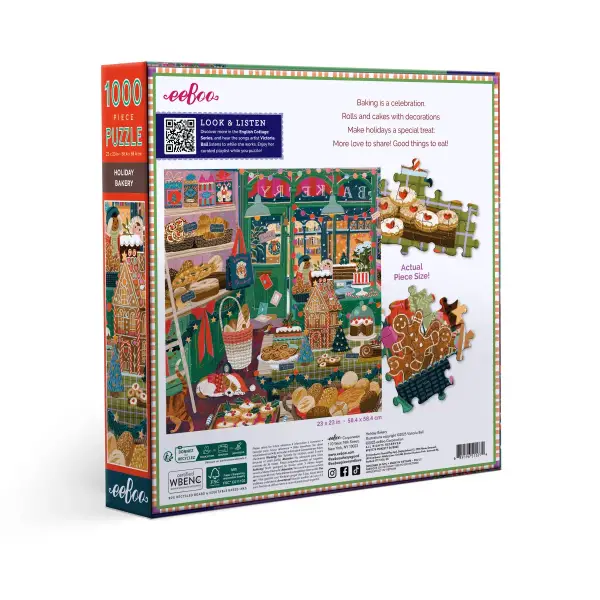 Holiday Bakery 1000 Pc Sq Puzzle - Image 2