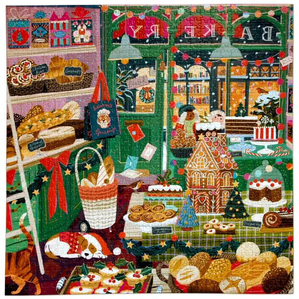 Holiday Bakery 1000 Pc Sq Puzzle - Image 3