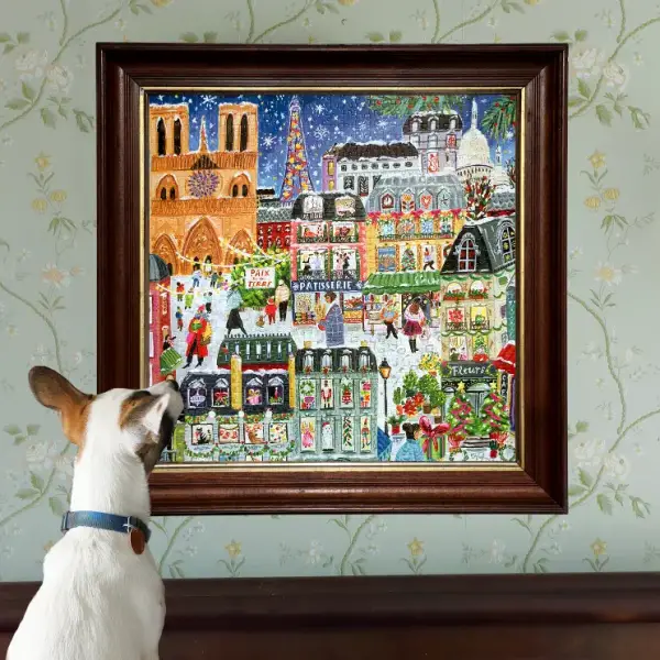 Paris Christmas 1000 Pc Sq Puzzle - Image 5