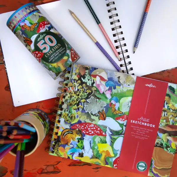 Mushroom Hardcover Artist Sketchbook - Image 5
