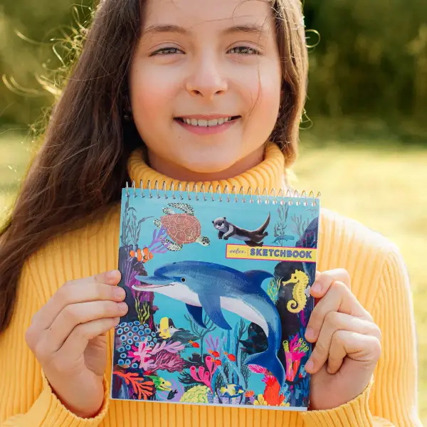 Sea Life Square Sketchbook - Image 4