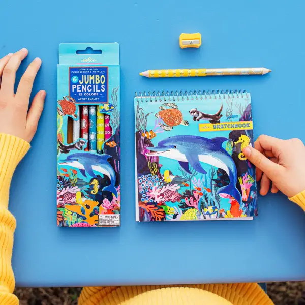 Sea Life Square Sketchbook - Image 5