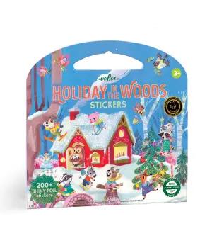 Holiday in the Woods Shiny Stickers
