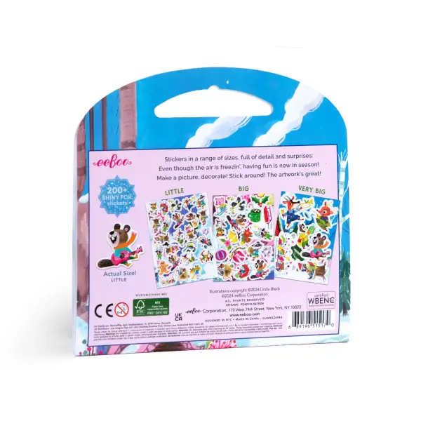 Holiday in the Woods Shiny Stickers - Image 2
