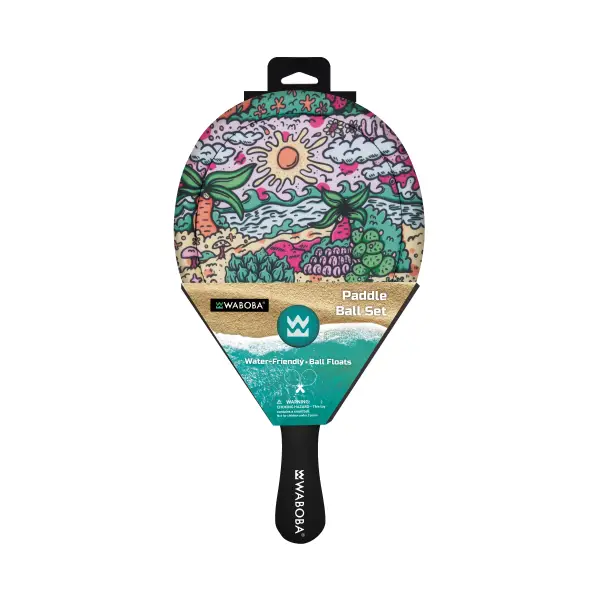 WABOBA Tropical Beach Paddle Set - Image 3