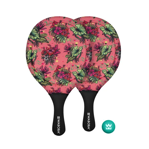 WABOBA Tropical Beach Paddle Set - Image 2